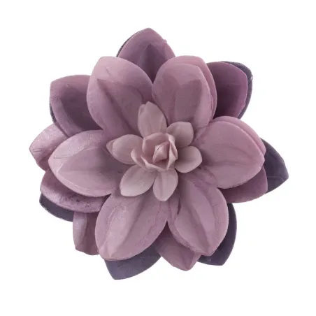 Nénuphar lilas en papier alimentaire, Ø 14 cm