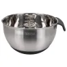 Bol mélangeur 20 cm en inox – avec anse et fond en silicone, idéal pour les crèmes, pâtes et garnitures | miniSchoggi