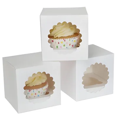 Cupcake-Box Mini, 3 Stück für tolle Geschenke