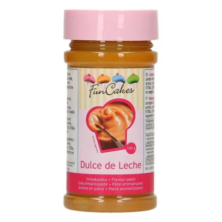 Dulce de Leche flavor paste, 100 g for delicious desserts