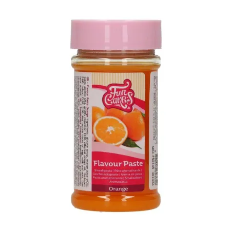 Orange flavor paste, 120 g for delicious desserts