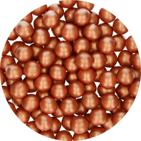 FunCakes Perle di cioccolato croccante – Perle di cioccolato brillanti per un look lussuoso