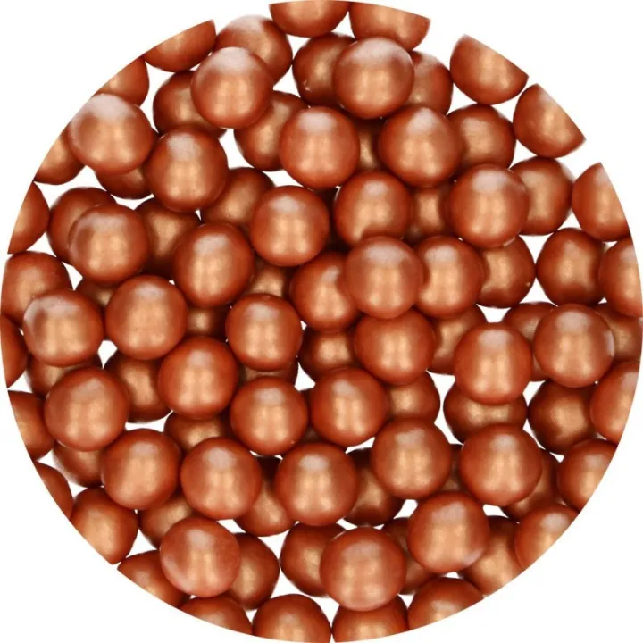 FunCakes Schokoladenperlen – Glänzende Schokoperlen für einen luxuriösen Look