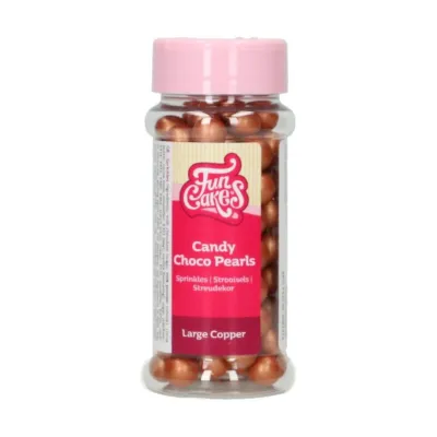 FunCakes Perle di cioccolato croccante – Perle di cioccolato brillanti per un look lussuoso