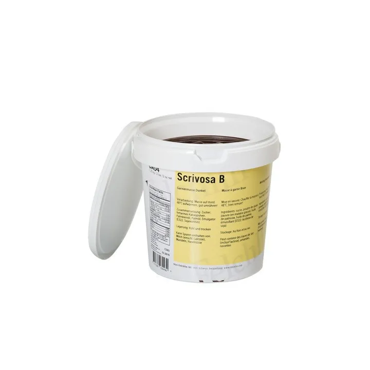 Scrivosa B - Cioccolato da scrittura, 1,25 Kg