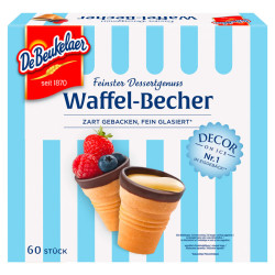 Tazza per wafer DeBeukelaer, 60 pezzi