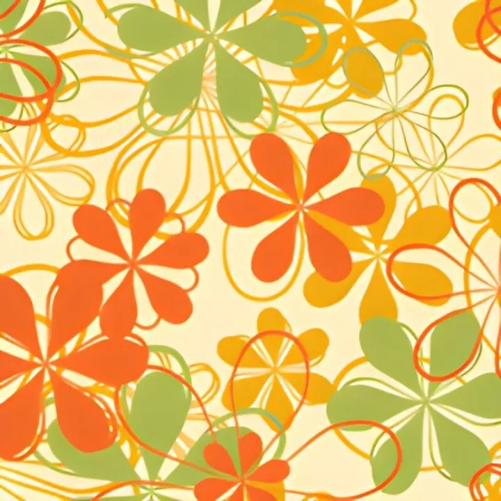 Spring flowers chocolate tattoo