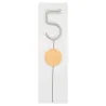 Sparkler 5 silver for birthdays, anniversaries and other occasions
