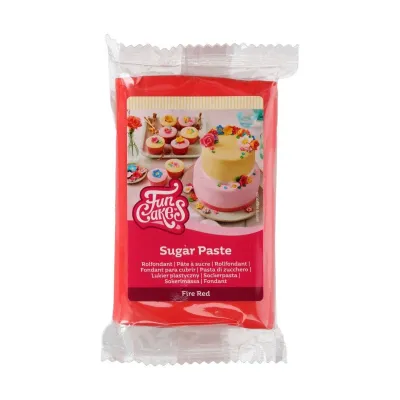 FunCakes Rollfondant Fire Red, 250 g