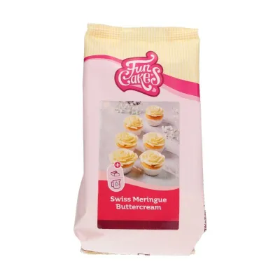 Swiss-Meringue-Buttercreme-Mix, 500 g für edle Dekorationen