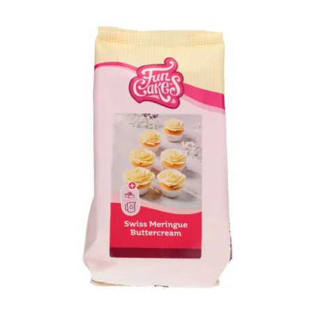 Swiss meringue buttercream mix, 500 g for exquisite decorations