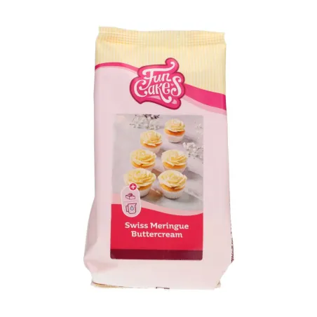 Swiss meringue buttercream mix, 500 g for exquisite decorations