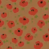 Tatouage de coquelicots en chocolat