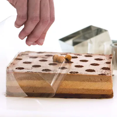 Decora PVC Tortenrandfolie, 5 cm x 10 m