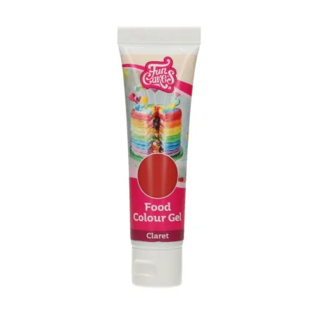FunCakes Colorant alimentaire gel Claret, 30 g