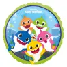 Runder Folienballon Baby Shark, Ø 43 cm