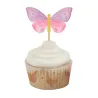 Cupcakes Topper Papillons, 12 pièces