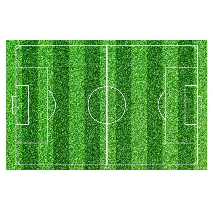 Campo da calcio in carta fondente, 29 x 20 cm