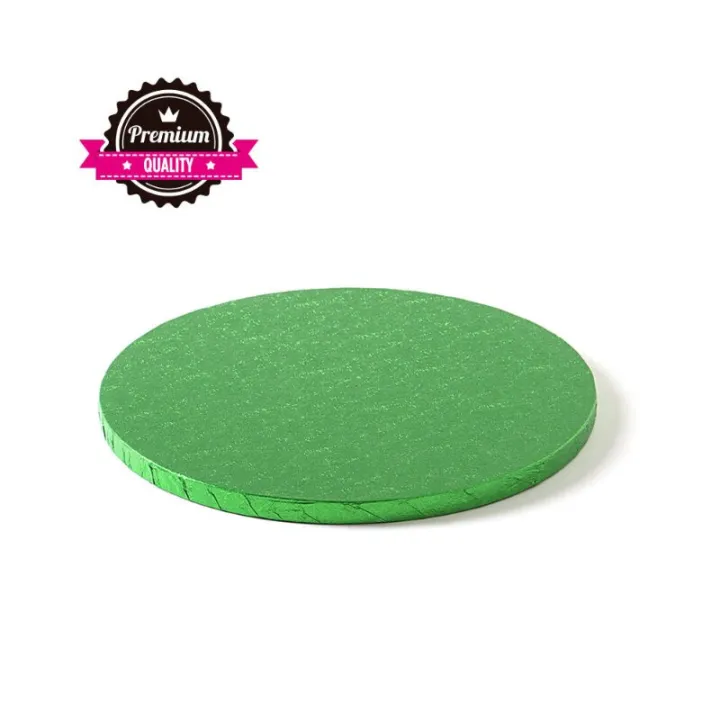 Cake plate round extra strong green Ø 25 cm