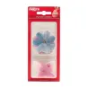 Bunte Schmetterlinge und Margeriten aus Esspapier