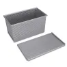 Toast-Backform 21.5 x 12 x 11 cm für selbst gebackenes Toastbrot