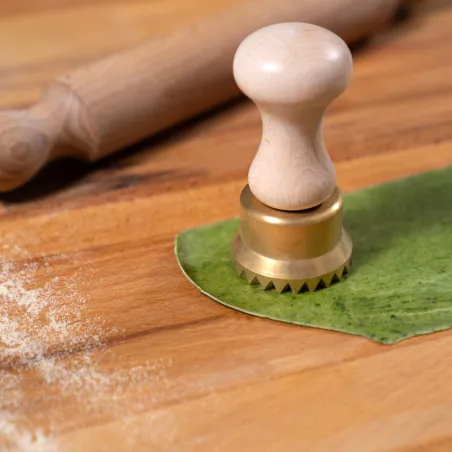 Professional Girasoli ravioli stamp, Ø 50 mm