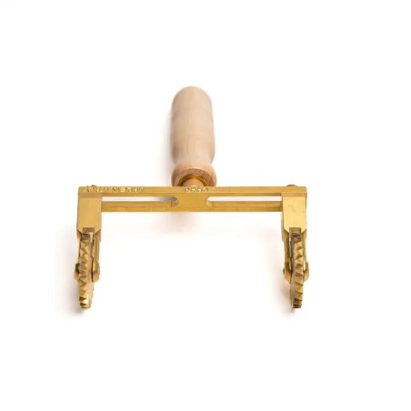 Pasta double pasta wheel serrated edge, adjustable