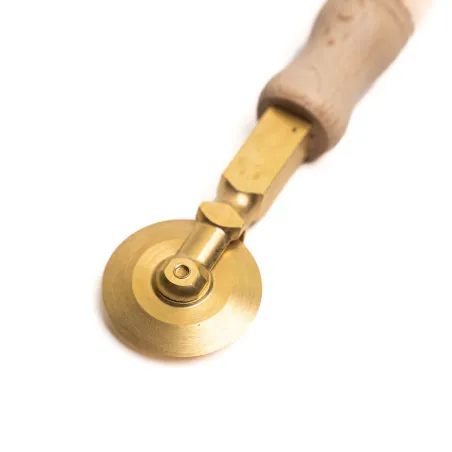 Professional pasta dough wheel, smooth finish, 3 mm