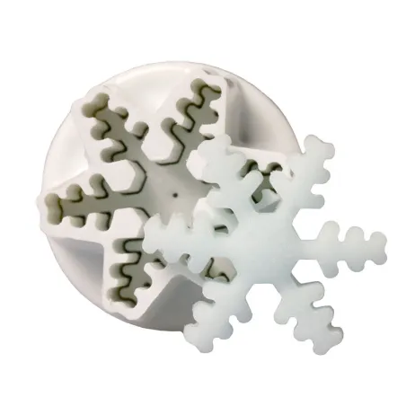 Mini snowflake cookie cutter set, 3 pieces for great decorations