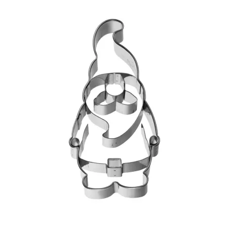 Christmas gnome cookie cutter