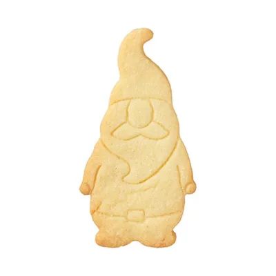 Christmas gnome cookie cutter