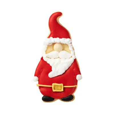 Christmas gnome cookie cutter
