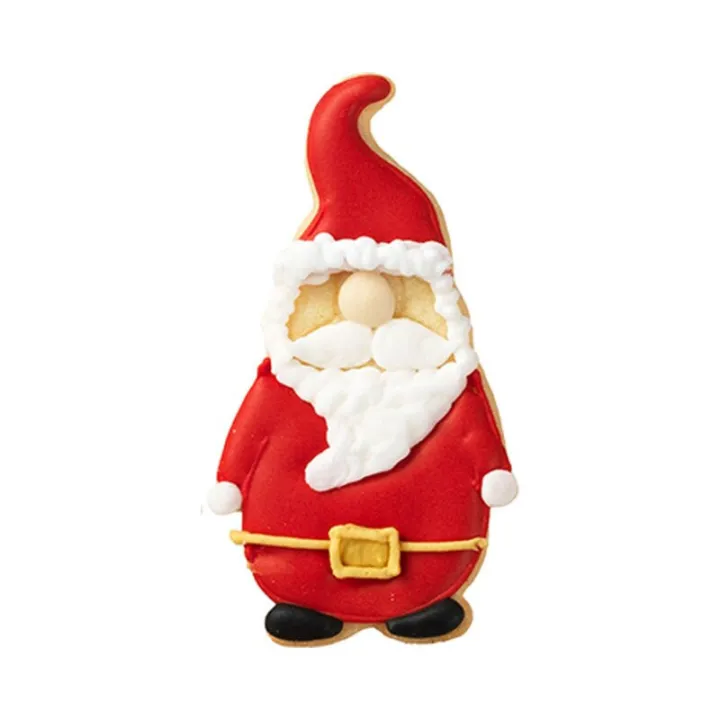 Christmas gnome cookie cutter