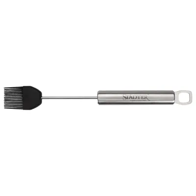Backpinsel Silikon – 26 cm, weiche Borsten, ideal für Gebäck, Glasuren und Marinaden | miniSchoggi