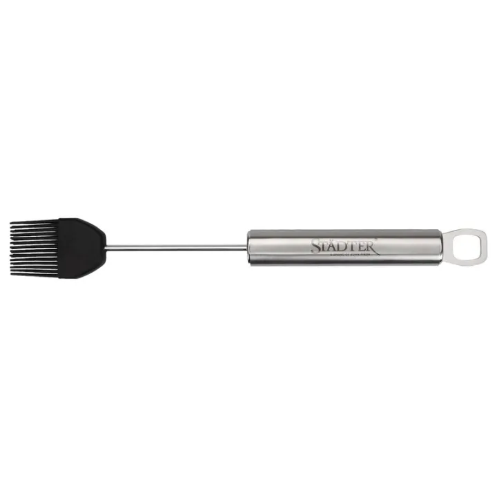 Baking brush silicone – 26 cm, soft bristles, ideal for pastries, icing and marinades | miniSchoggi