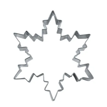 Ice crystal cookie cutter 8 cm for delicious cookies