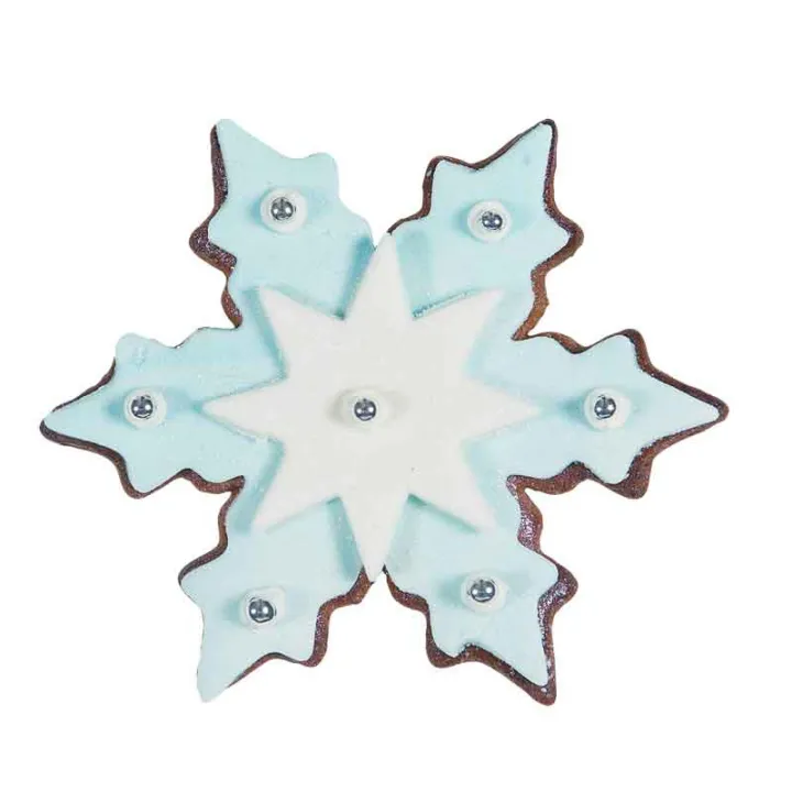 Ice crystal cookie cutter 8 cm for delicious cookies