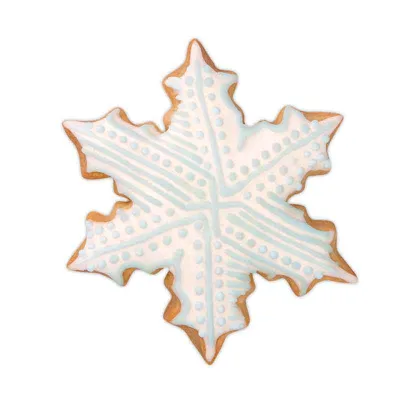 Ice crystal cookie cutter 8 cm for delicious cookies