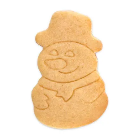 Cookie cutter snowman