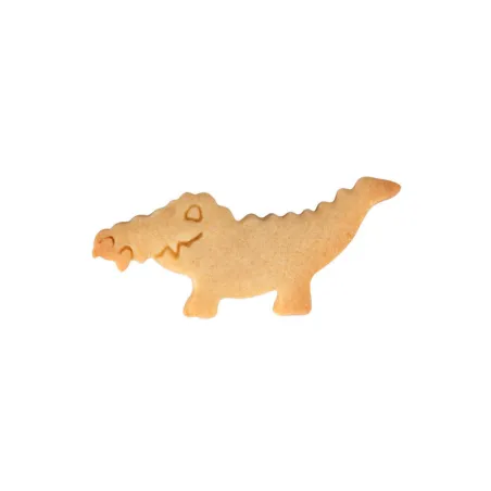 Alligator cookie cutter
