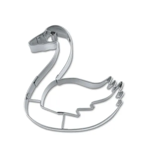 Cookie cutter swan