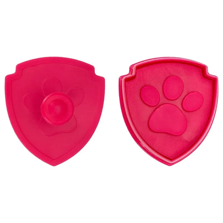 Paw Patrol Emporte-pièce gaufré 5.5 cm – Badge de patte pour biscuits, Fondant et pâte d'amande | miniSchoggi