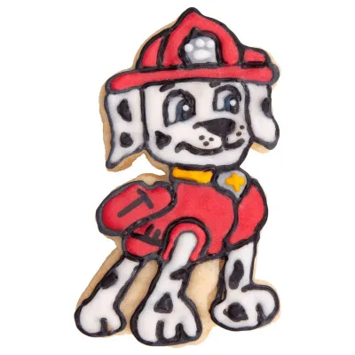 Städter Präge-Ausstecher Paw Patrol Marshall 7,5 cm – detailreiche Prägung für Guetzli und Tortendekorationen | miniSchoggi