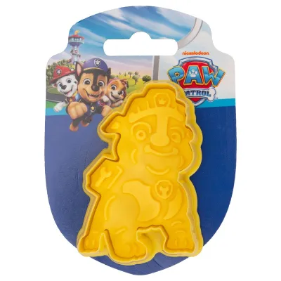Städter Embossing Cookie Cutter Paw Patrol Rubble 7 cm – detailed embossing for cookies and cake decorations | miniSchoggi