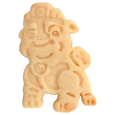 Städter Emporte-pièce gaufrage Paw Patrol Rubble 7 cm – gaufrage détaillé pour biscuits et décorations de gâteau | miniSchoggi