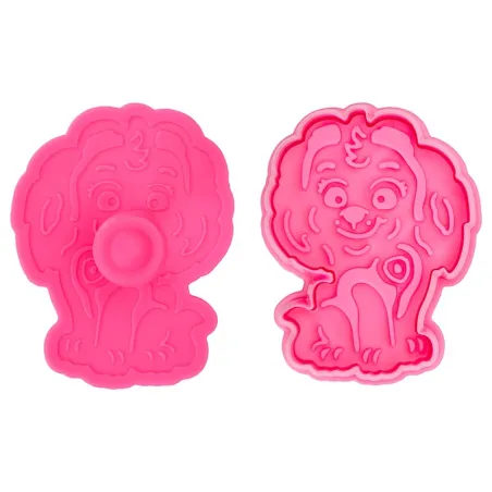 Paw Patrol Tagliabiscotti con Goffratura Skye 6,5 cm – per biscotti, Fondant e torte decorate | miniSchoggi