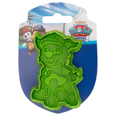 Paw Patrol Präge-Ausstecher Rocky 7.5 cm – für Guetzli, Fondant und Motivtorten | miniSchoggi