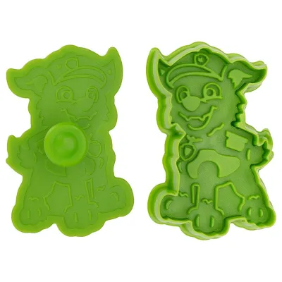 Paw Patrol Präge-Ausstecher Rocky 7.5 cm – für Guetzli, Fondant und Motivtorten | miniSchoggi