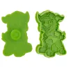Paw Patrol Präge-Ausstecher Rocky 7.5 cm – für Guetzli, Fondant und Motivtorten | miniSchoggi