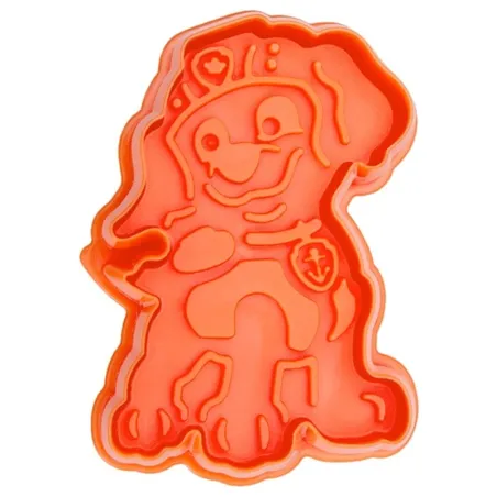 Paw Patrol Emporte-pièce à gaufrage Zuma 6,5 cm – pour biscuits, Fondant et gâteaux décorés | miniSchoggi